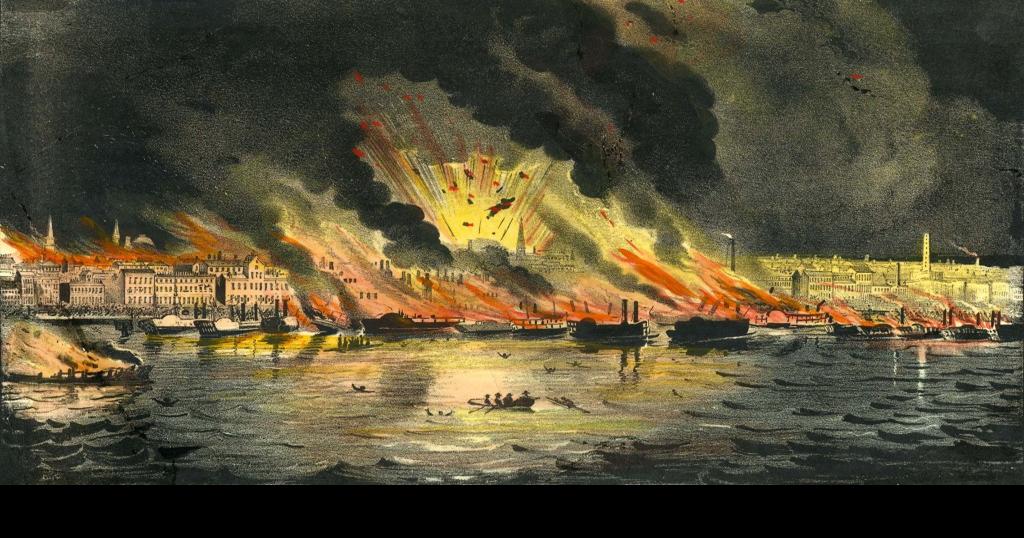 May 17 1849 The Great Fire That Changed The Face Of St Louis