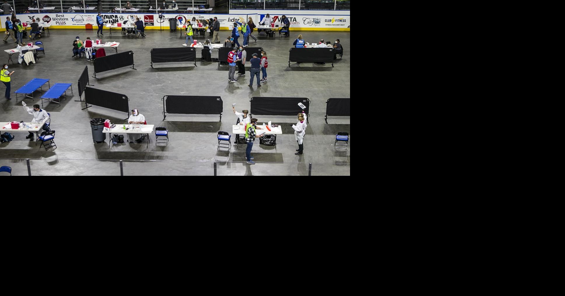 Vaccinations, testing, duties — Family Arena, staff take on new