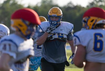 Francis Howell Vikings football practice