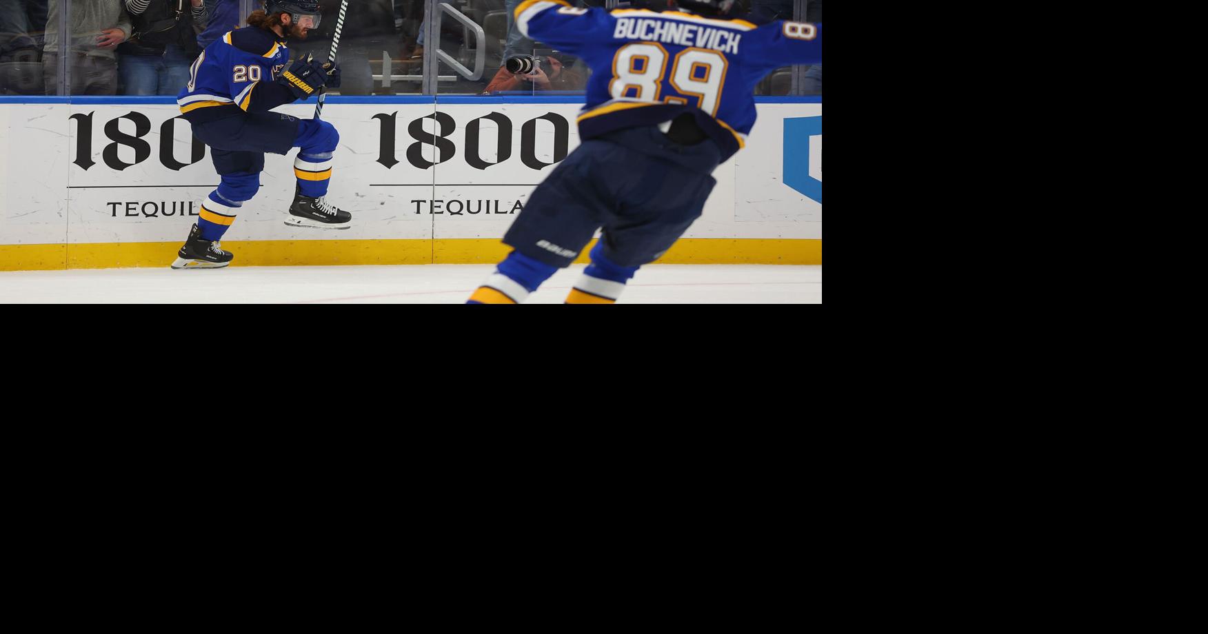 Saad's Hat Trick Sparks Blues' 4-0 Shutout Victory