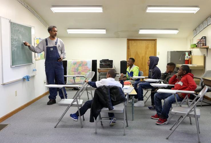 Johnel Langerston helping black youth at Urban Born