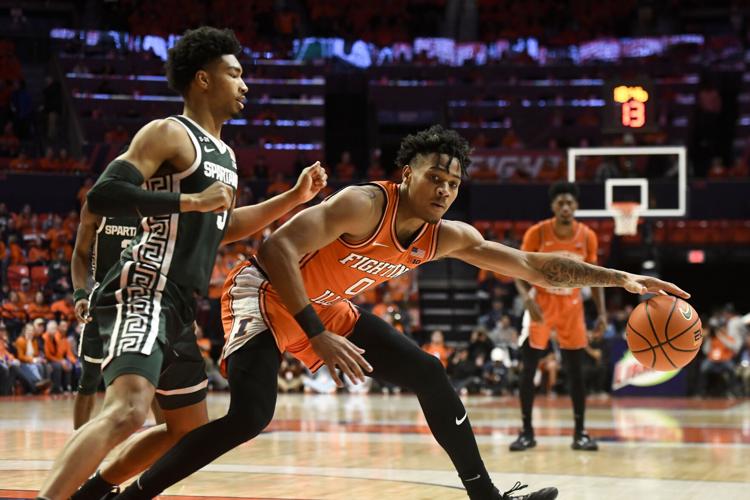 Illinois guard Sencire Harris gives positive update on knee injury