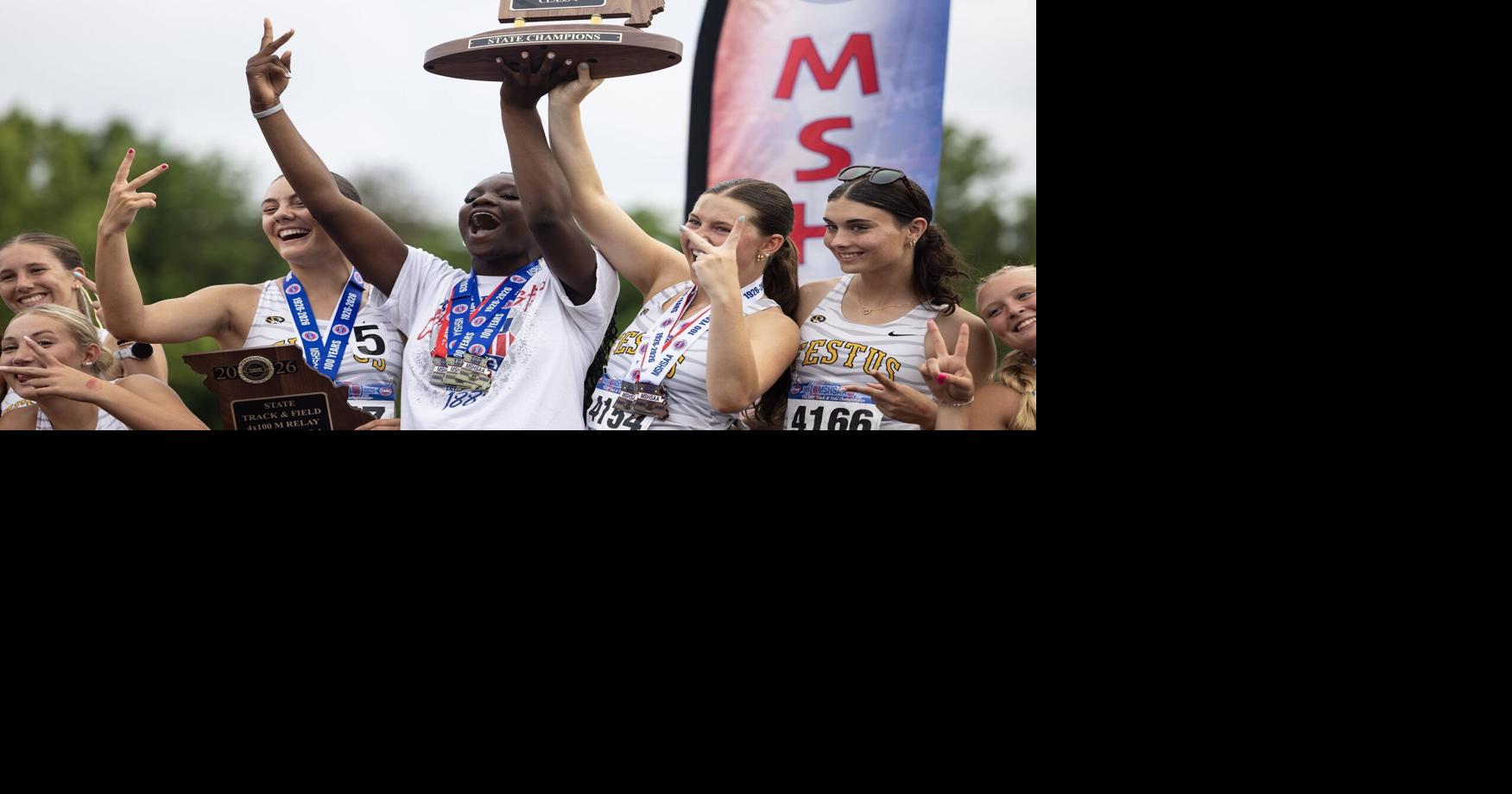Scenes from the Missouri state track and field championships