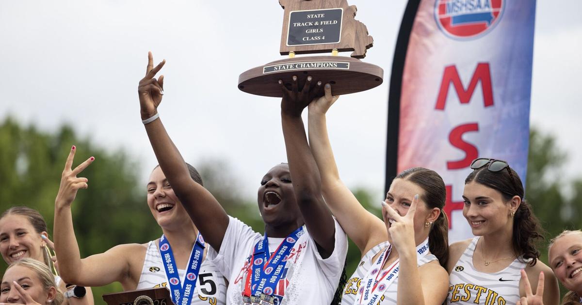 Scenes from the Missouri state track and field championships