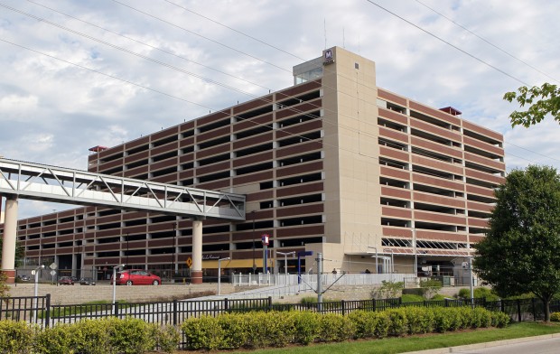 Meridian parking garage