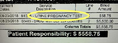 Medical bill