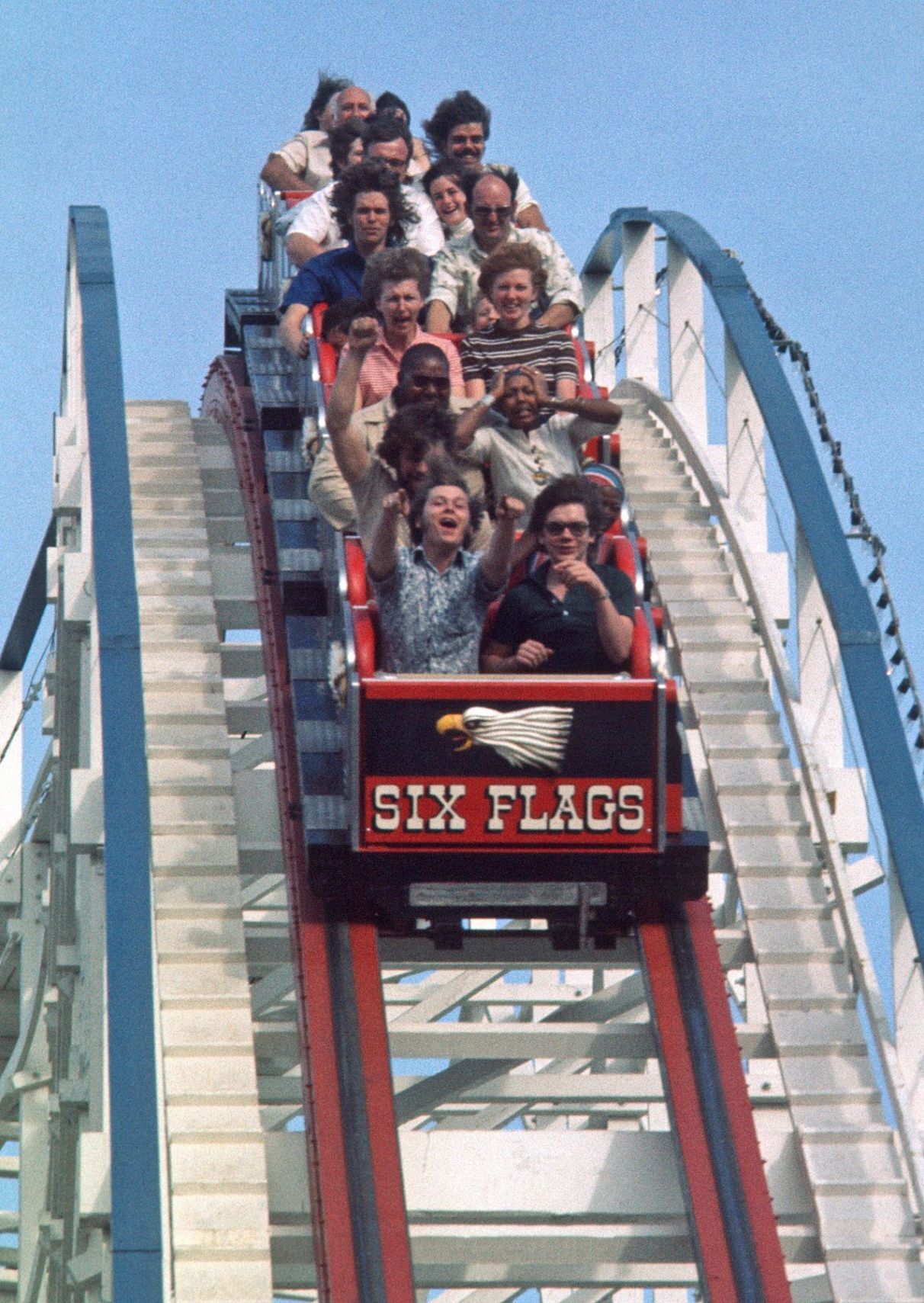 Whoosh The day the Screamin Eagle made its Six Flags debut