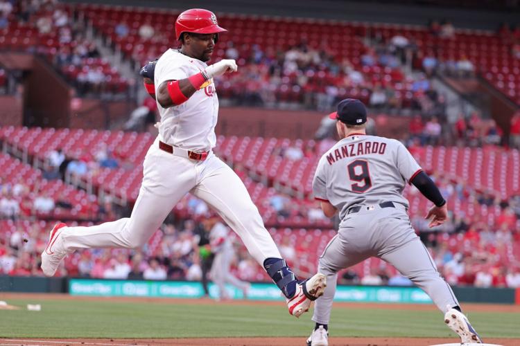 The St. Louis Cardinals vs. the Cleveland Guardians at Busch Stadium on Tuesday, April 14, 2026