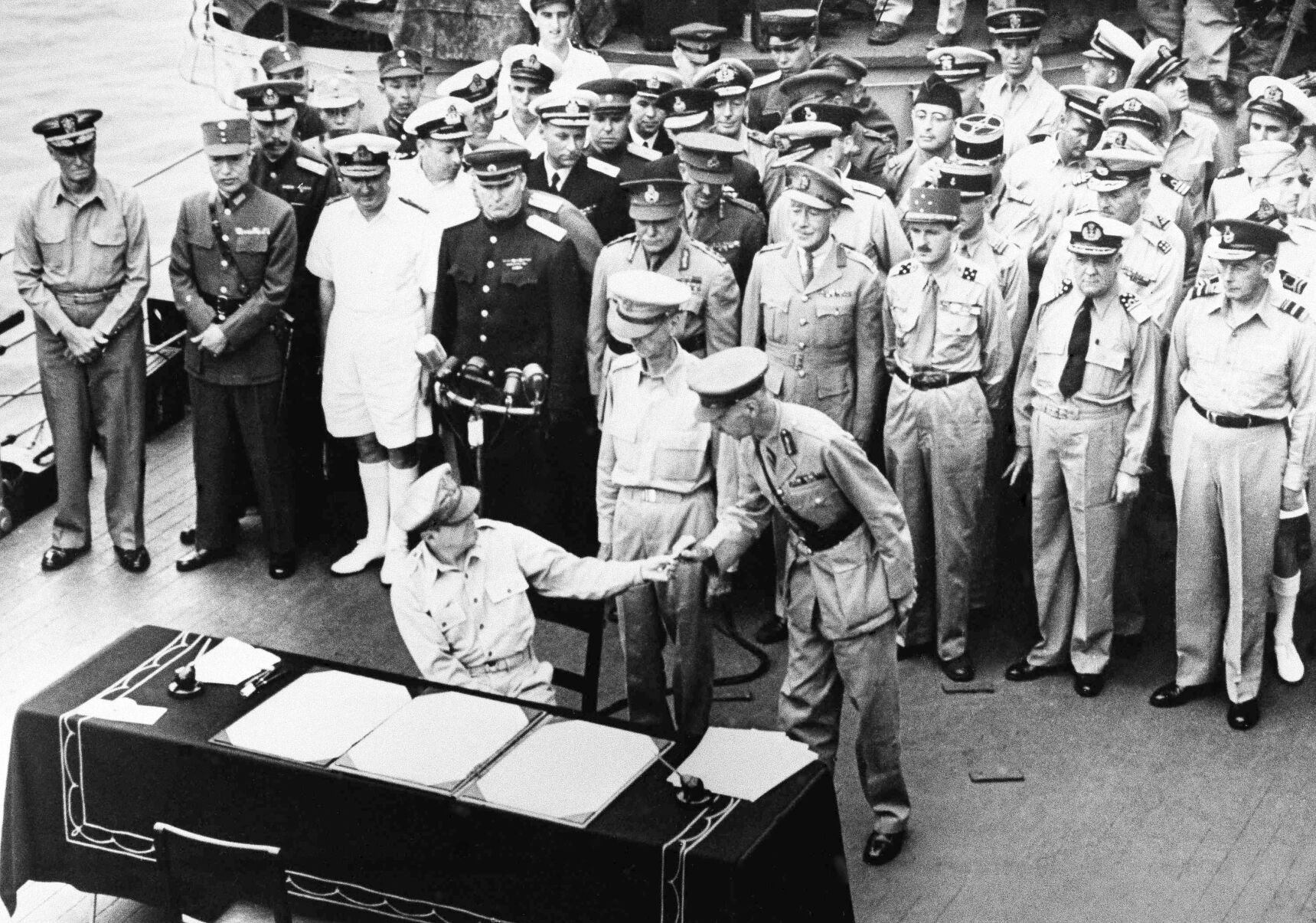 Sept. 2, 1945: Surrender On The Battleship Missouri, The End To World ...