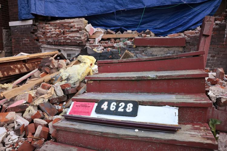 Tornado leaves residents reluctant to separate from damaged property