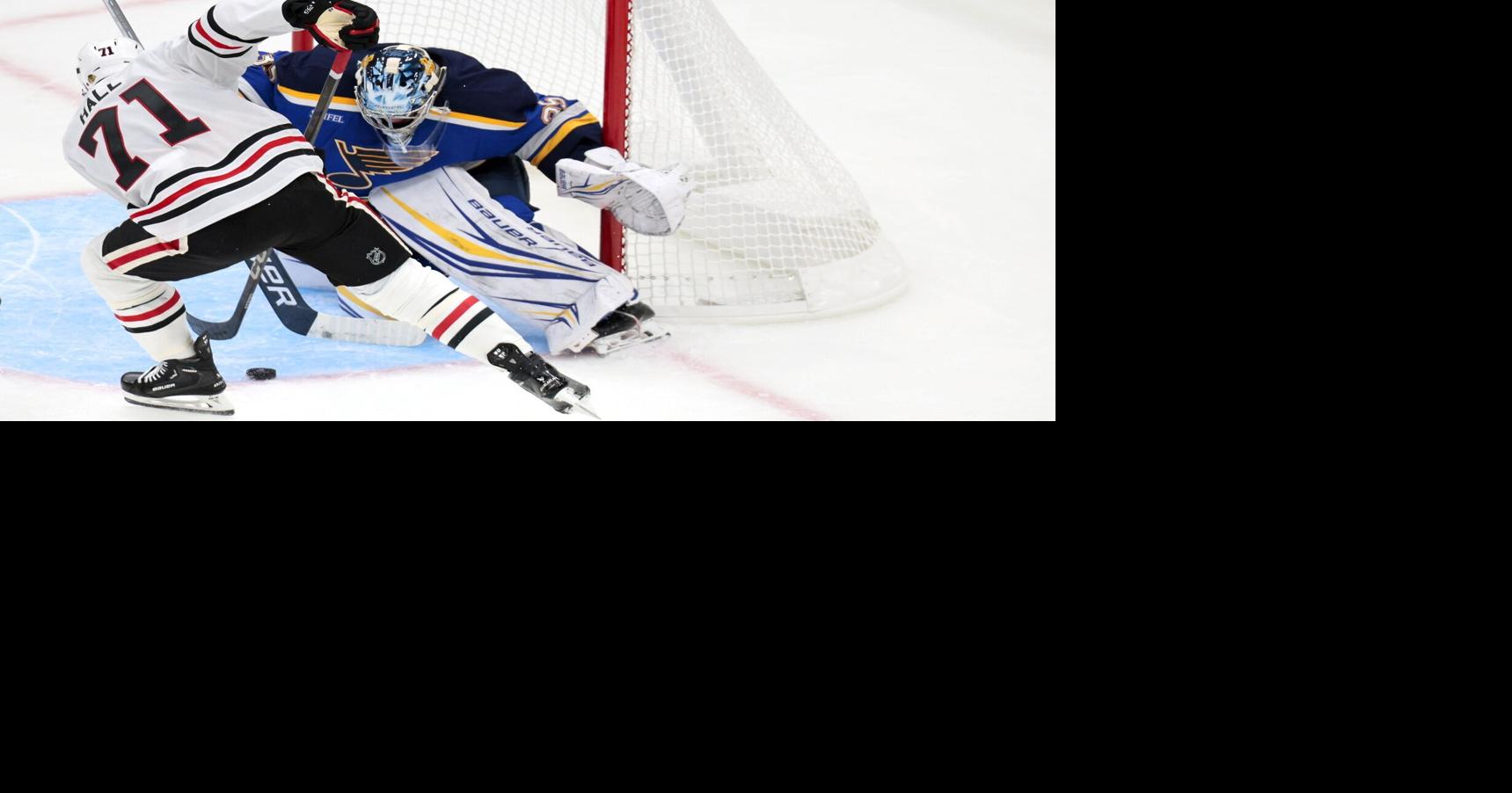 Goaltender Ellis surges up Blues depth chart in crease
