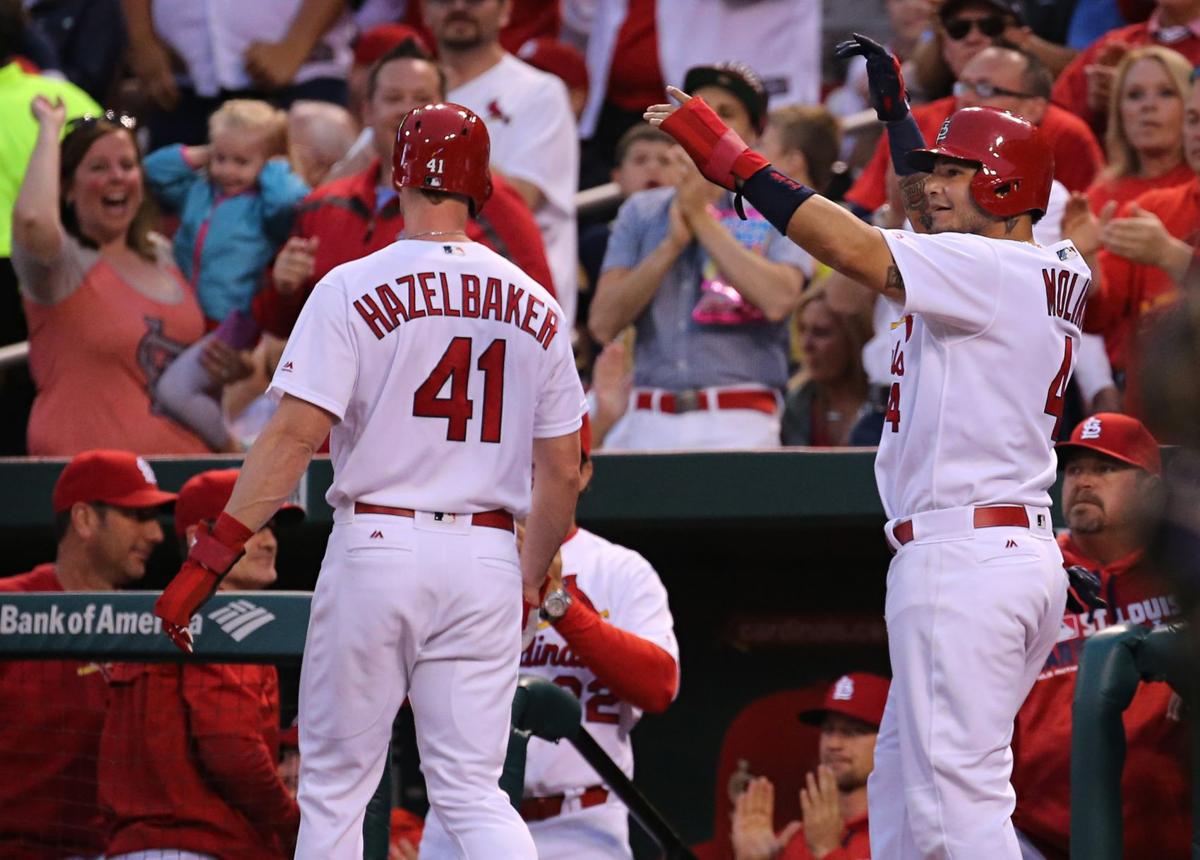 Cardinals romp with new lineup St. Louis Cardinals