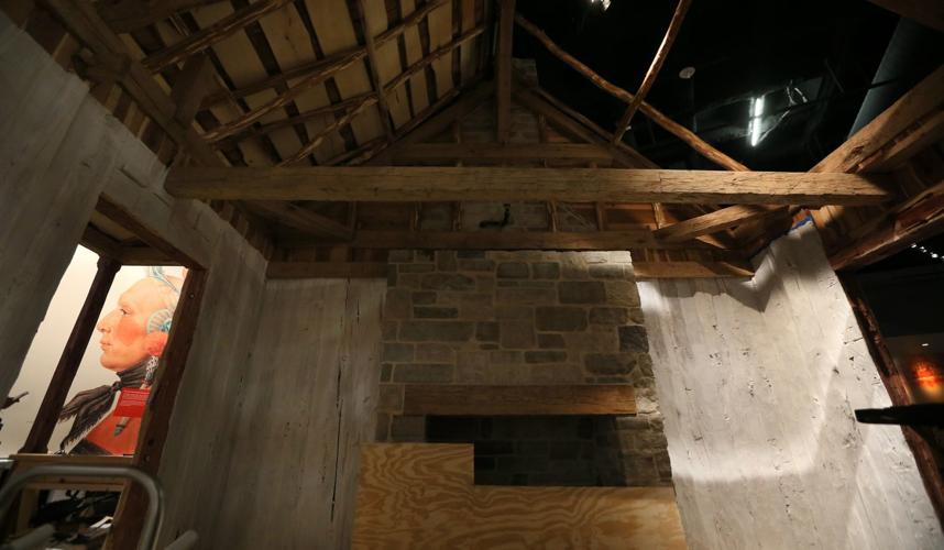 Tour of construction at  Arch Museum