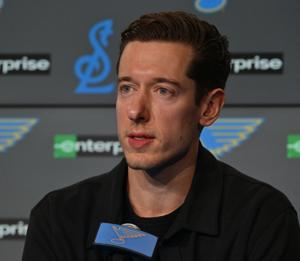 St. Louis Blues press conference