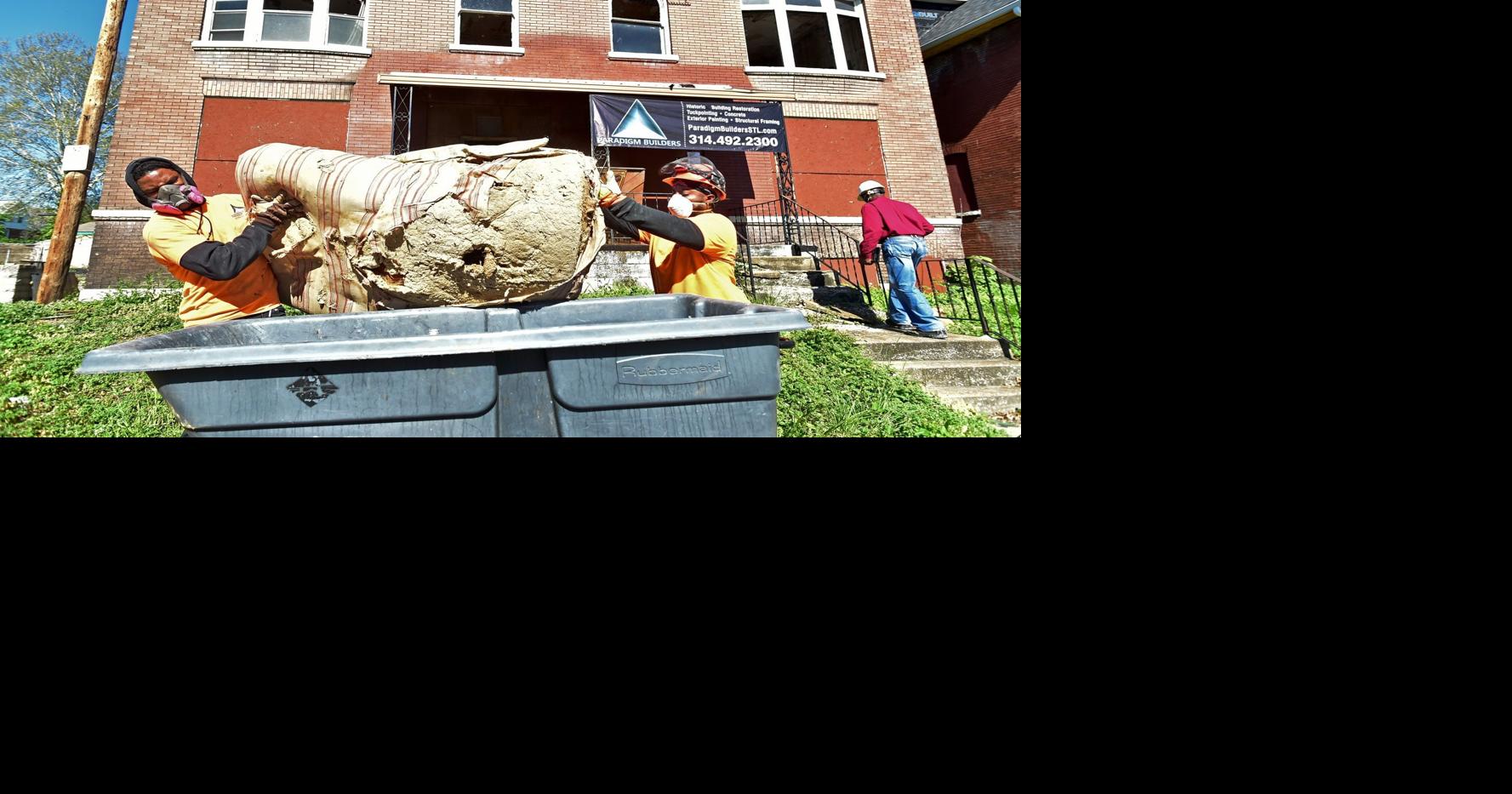 Vacant buildings start getting facelifts funded by special St. Louis