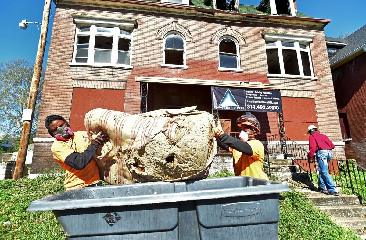 Vacant buildings start getting facelifts funded by special St. Louis property tax | Metro