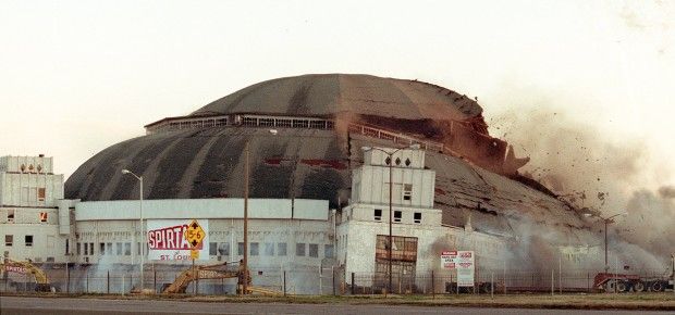 WATCH The St. Louis Arena was imploded on this day 20 years ago