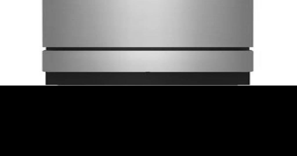 Replacement stainless steel dishwasher door