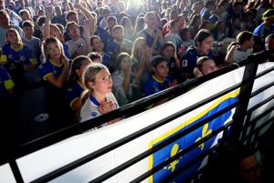 Photos: Bosnian soccer fans gather in St. Louis to watch World Cup match with United States