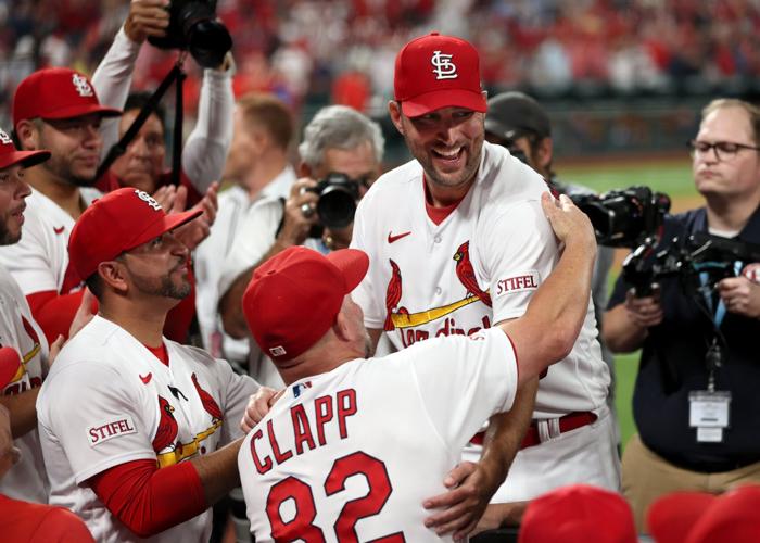 Cardinals notebook: With friends, family, and Father's Day flourish,  Wainwright spins gem in Georgia return