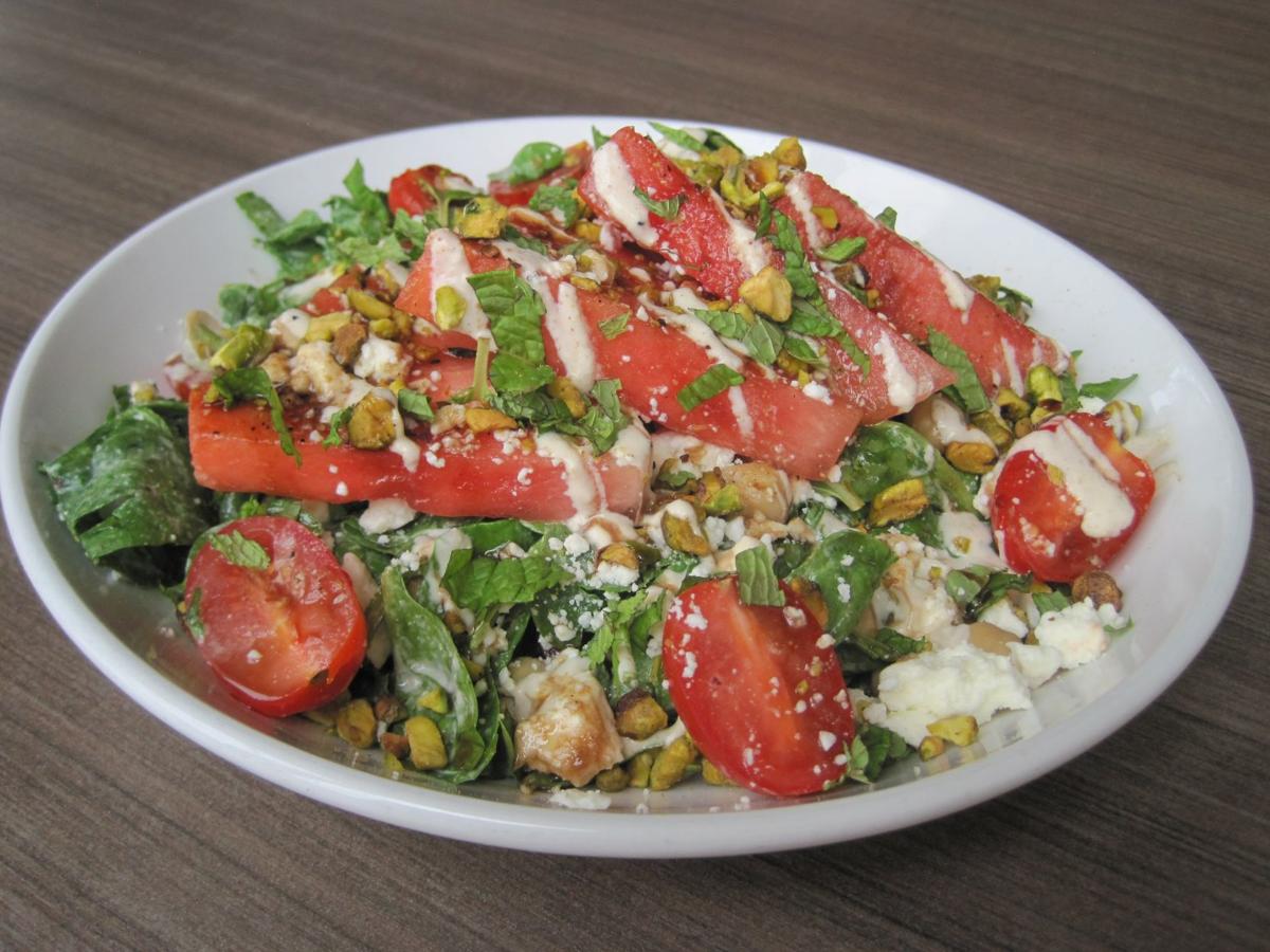 Recipe Watermelon Wedge Salad With Melon Balsamic Glaze Recipes