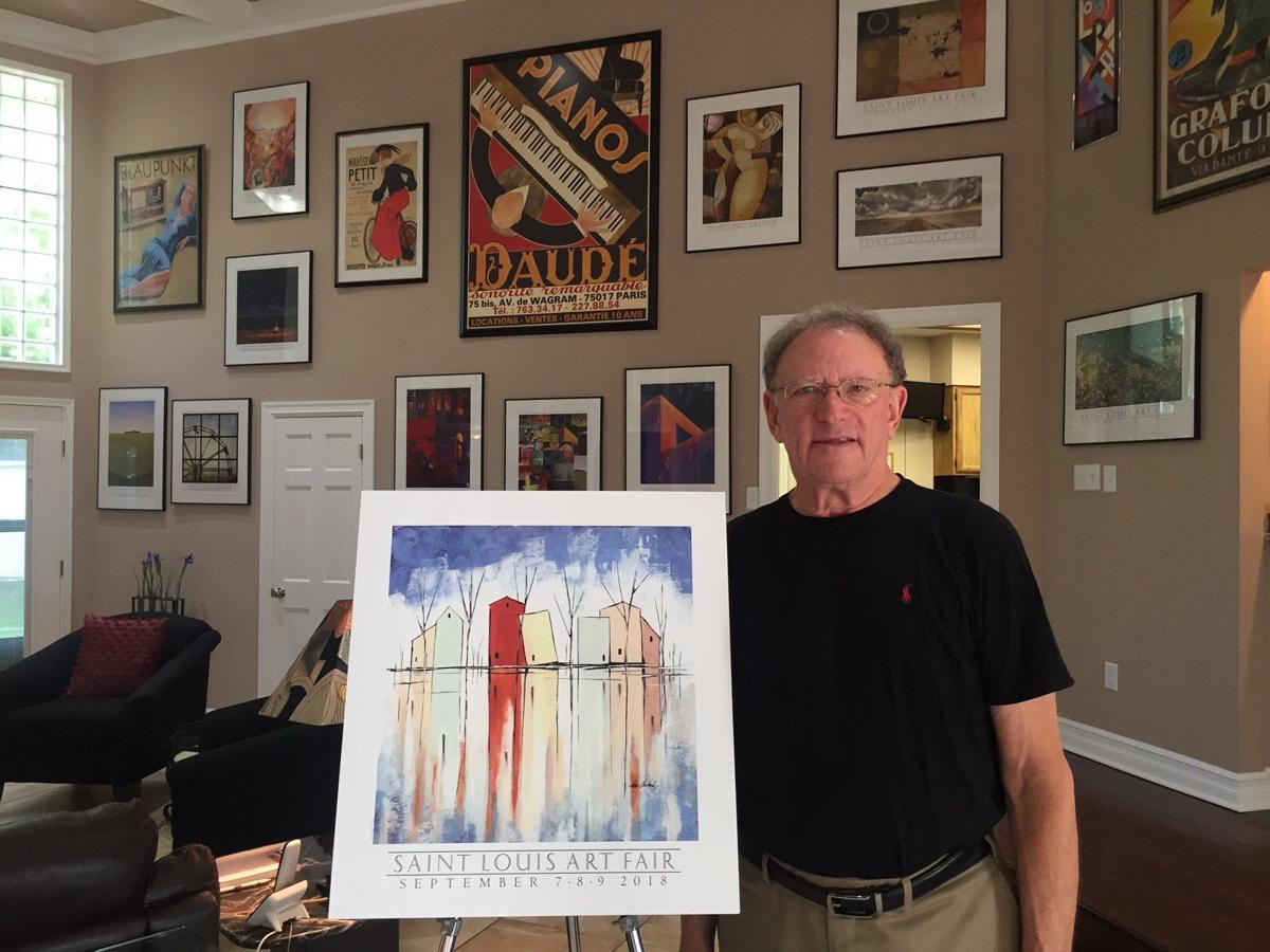 Posters in Clayton mayor's home mark 25 years of St. Louis