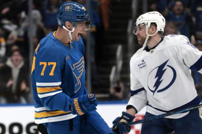 Blues host Tampa Bay Lightning