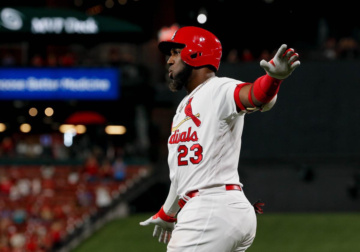 St. Louis Cardinals take on the Miami Marlins at Busch