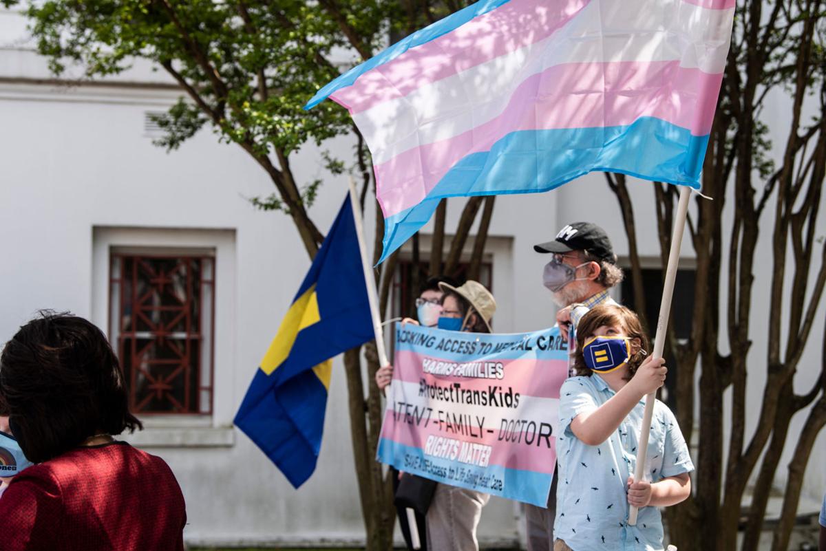 Transgender rights rally in Alabama