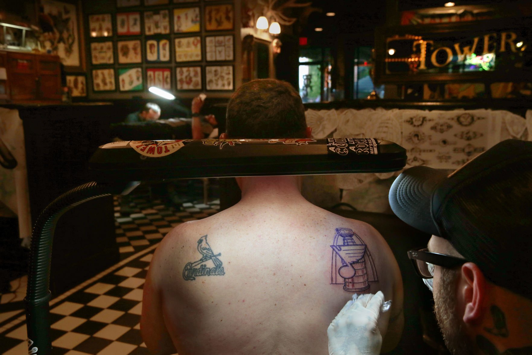 Photos  Blues fans who got inked to honor the Stanley Cup Championship win   ksdkcom