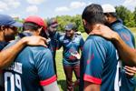 A cricket match