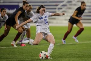 Saint Louis University Women’s Soccer hosts the University of Alamaba at Hermann Stadium in St. Louis