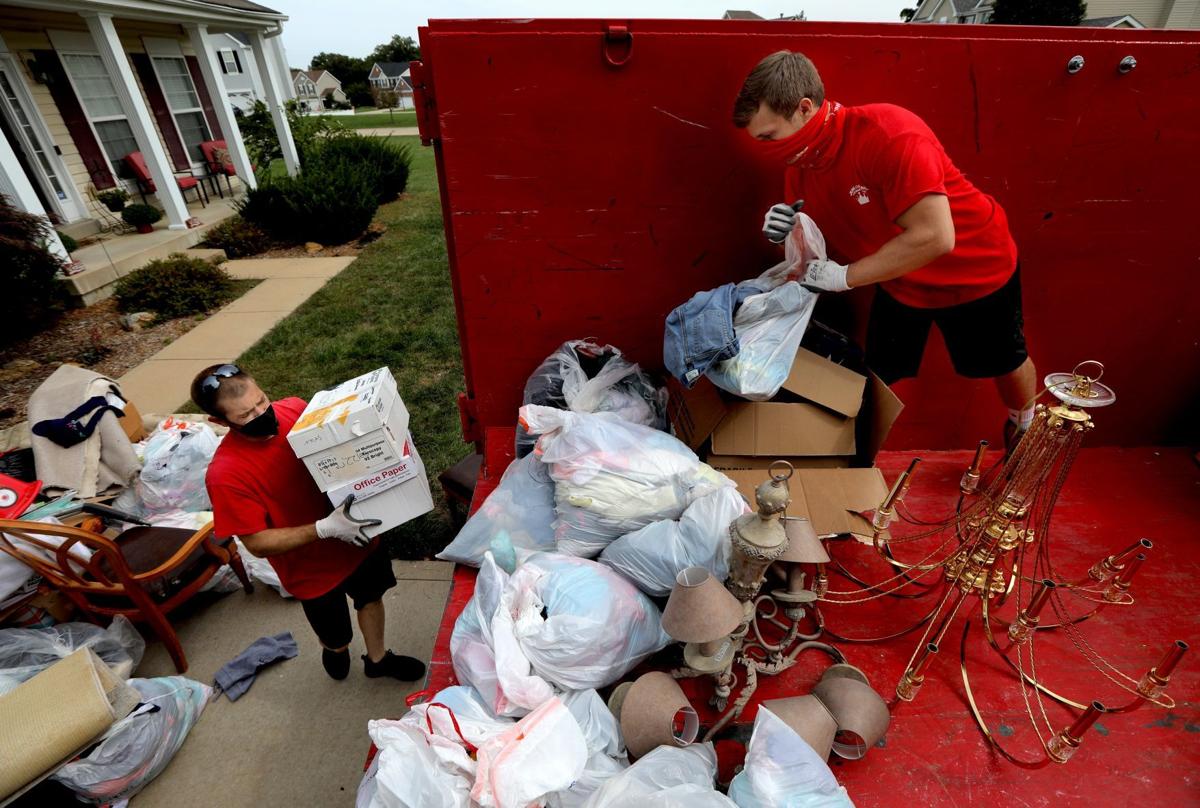 Junk haulers across St. Louis have hands full with pandemic cleanouts
