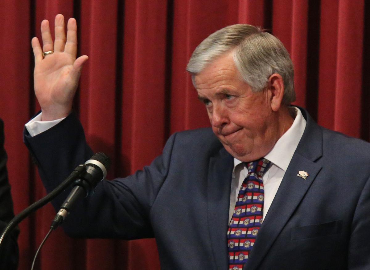 Gov Parson addresses the Missouri legislature
