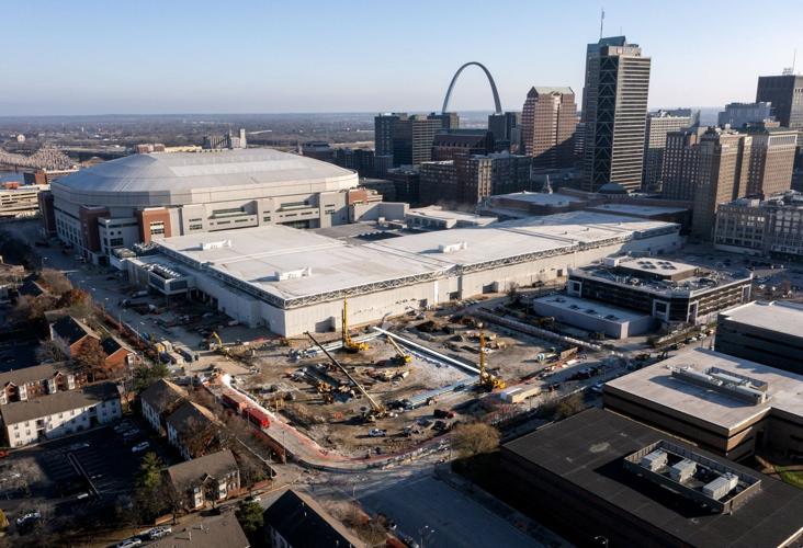 Construction continues on expansion of America's Center Convention Complex