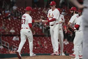 Cardinals play Giants
