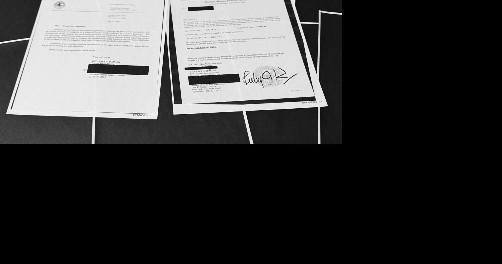 The Justice Department’s webpage for documents related to sex offender Jeffrey Epstein is missing at least 16 of its files a day after they were released.