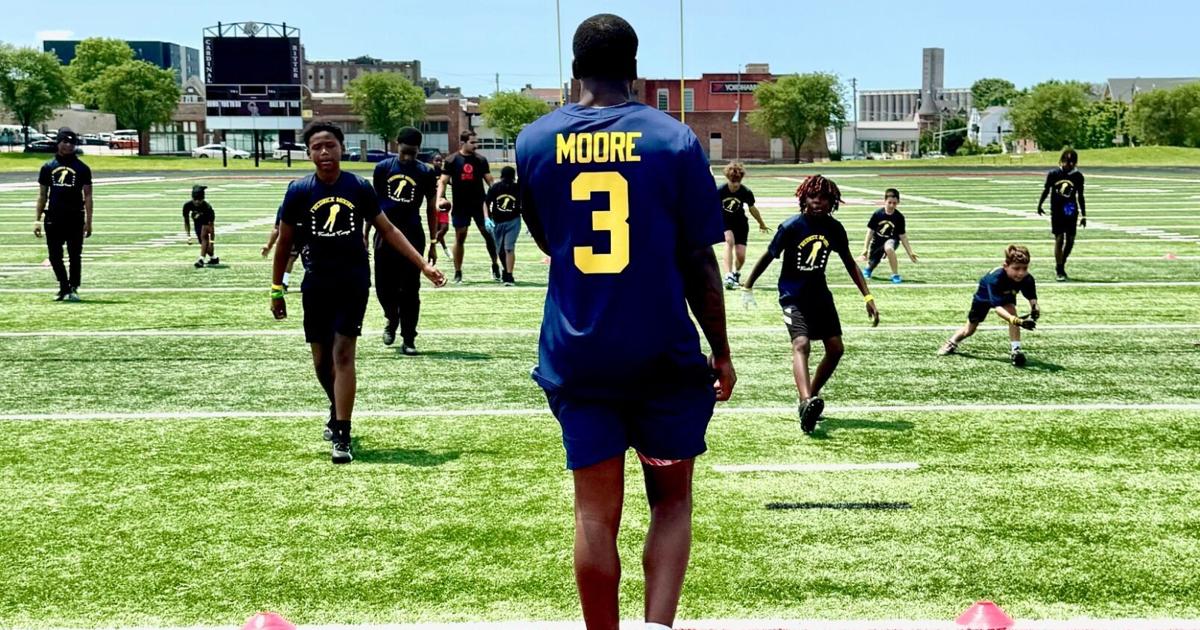 Hochman: He’s only 20, but gives back to St. Louis. Michigan WR Fredrick Moore’s heart inspires.