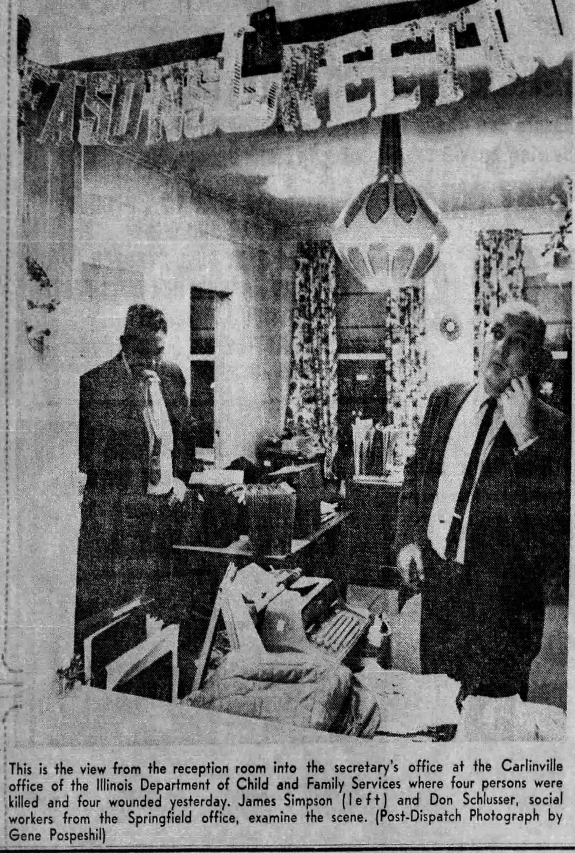 Christmas cheer turned to carnage 50 years ago in Carlinville, Ill., as