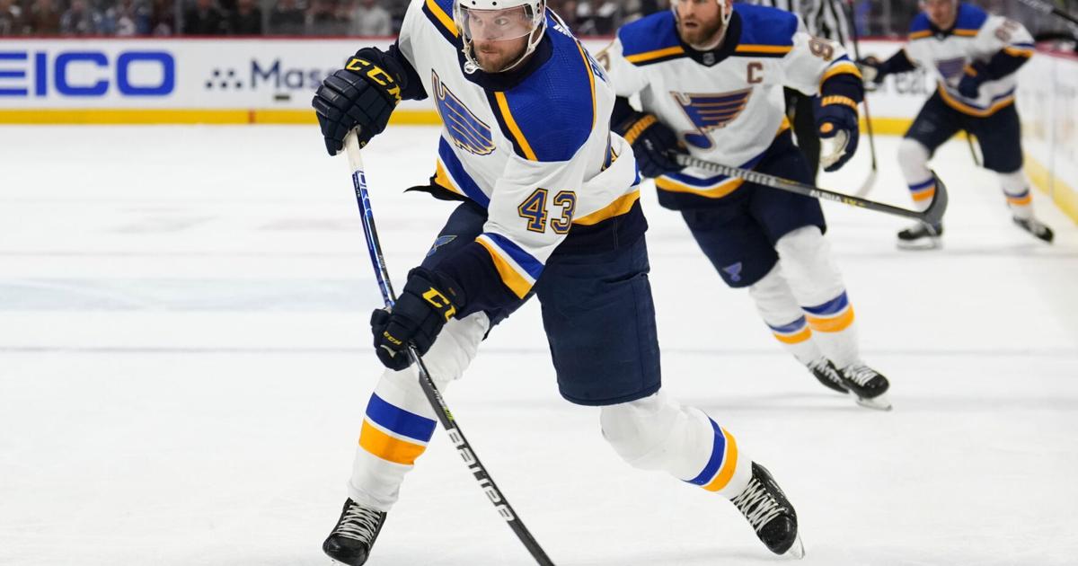 Blues notebook: Faulk sees Rosen playing with the attitude of a veteran