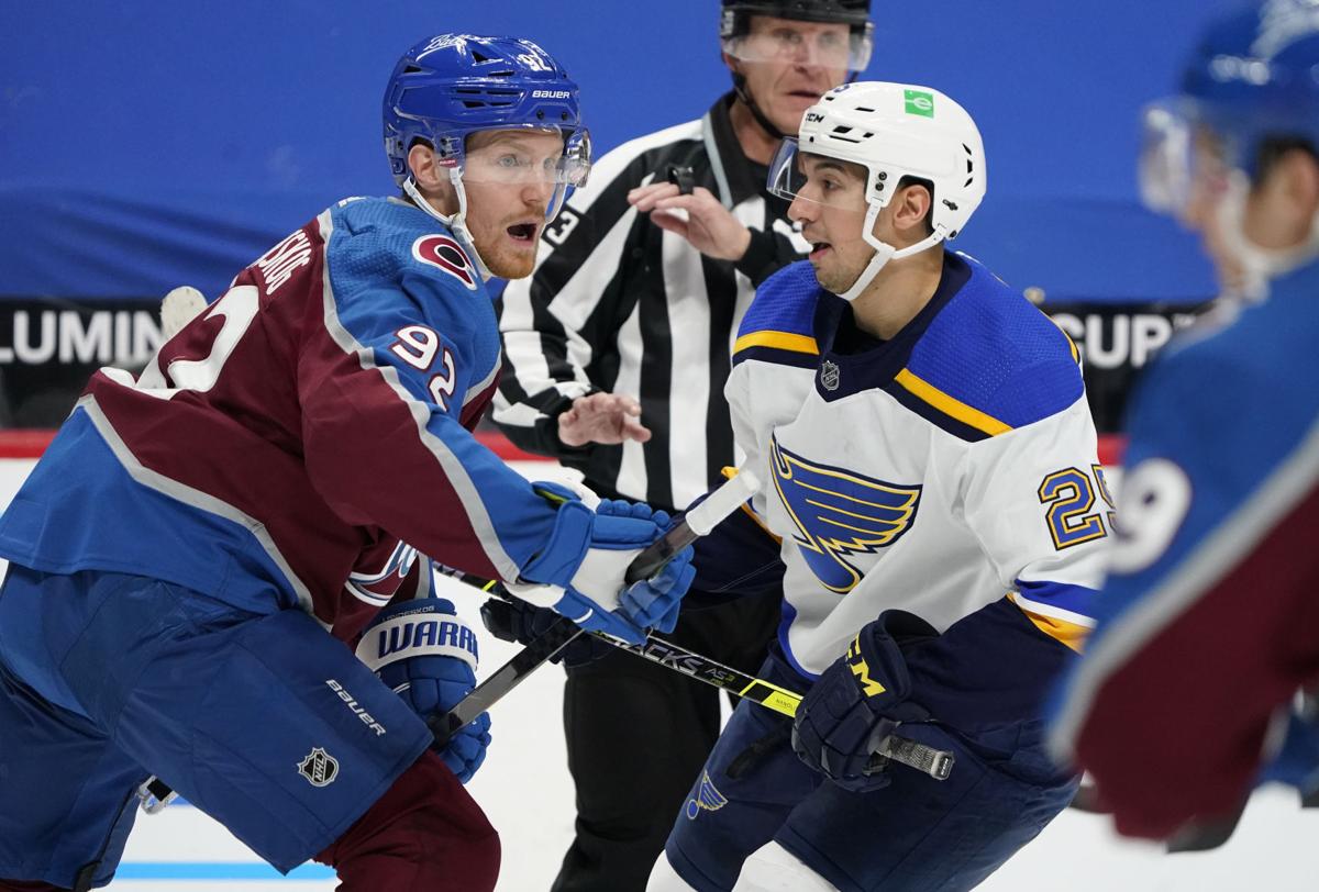 Blues Avalanche Hockey
