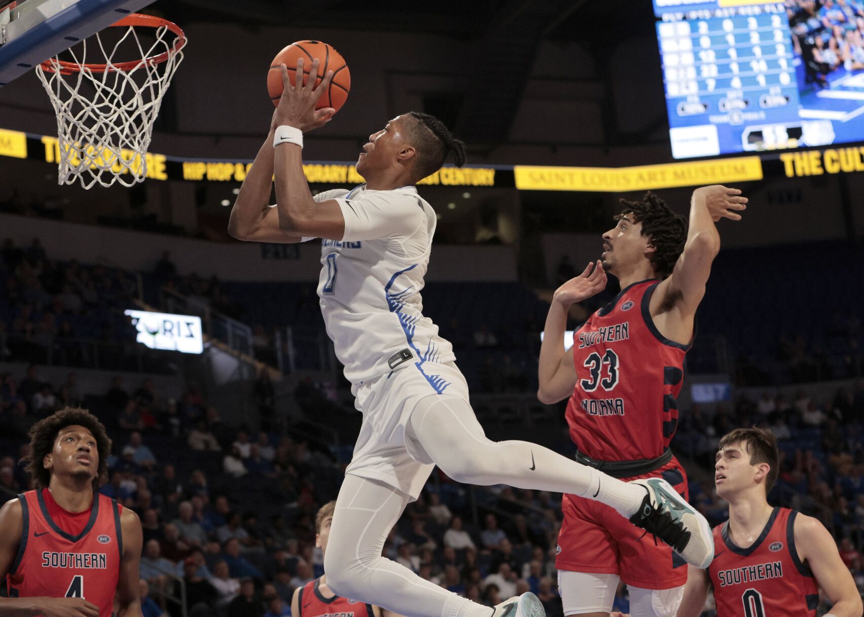St. Louis University Billikens take on Southern Indiana Screaming Eagles in season opener