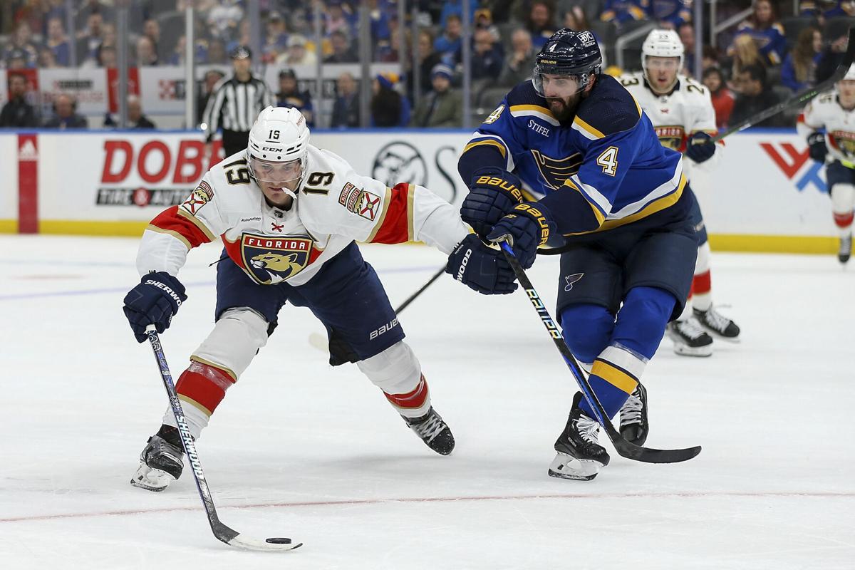 Quick hits: Brayden Schenn's two goals lead Blues past Florida, back to .500