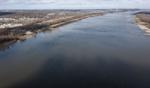 Mississippi water levels low at Kimmswick Port