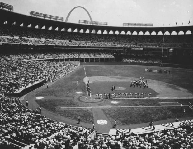 May 12, 1966: the opening of the new Busch Stadium was a tub