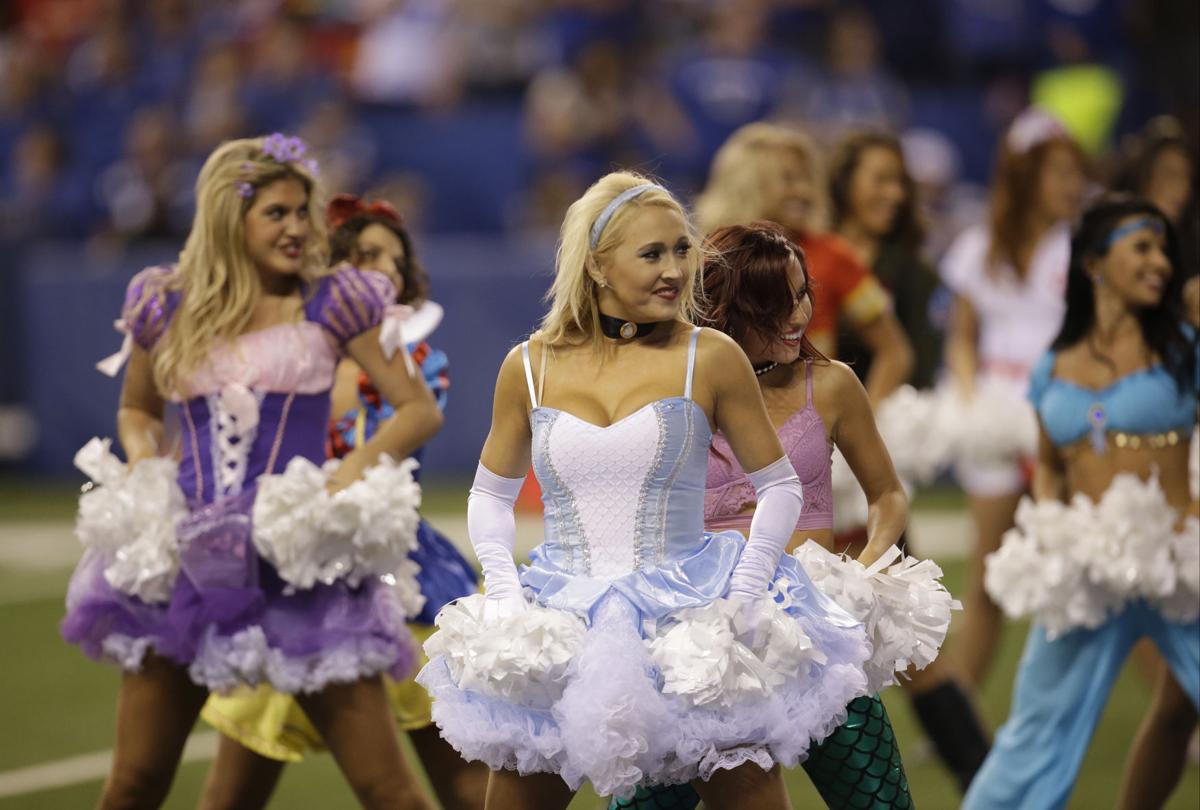 NFL cheerleaders get in the Halloween spirit NFL