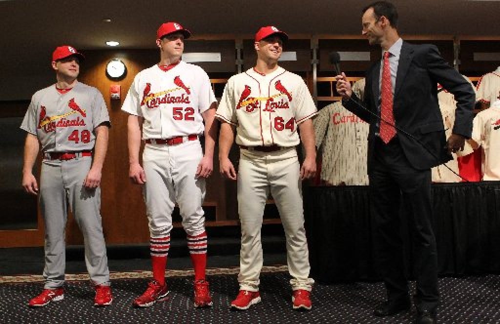 st louis cardinals uniforms