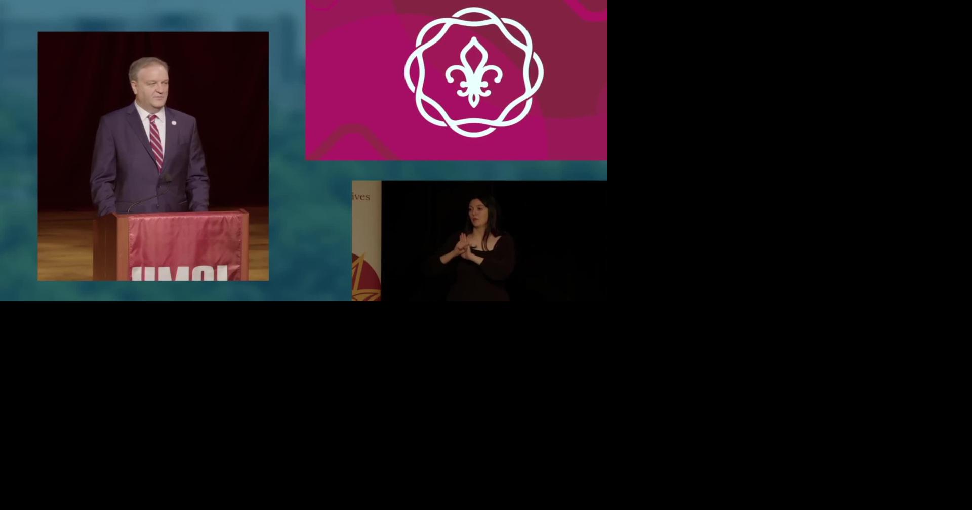 St Louis County Executive Sam Page says new logo is #39 an identity #39