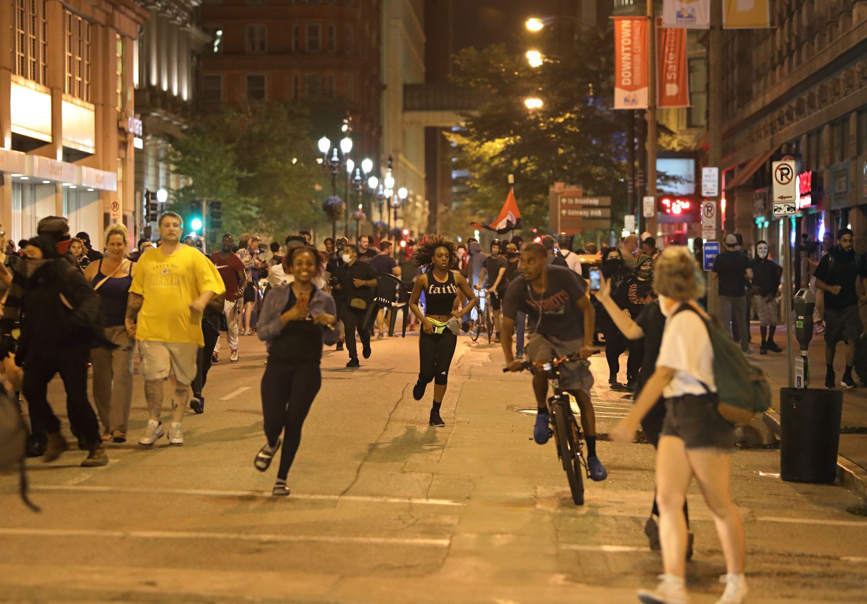 As Arrests Are Made, Protesters Question The Tactics Used By St. Louis ...