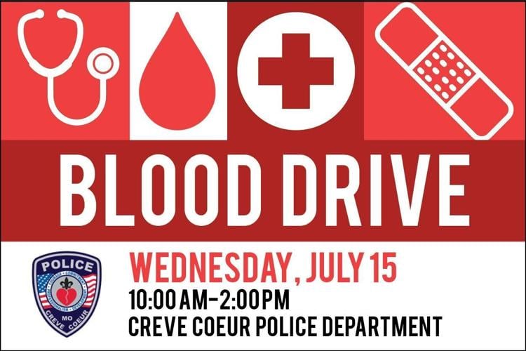 Blood Donation Event at the Creve Coeur Police Department
